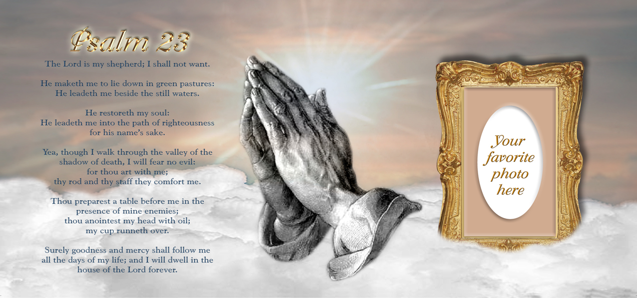 Psalm 23 Bronze